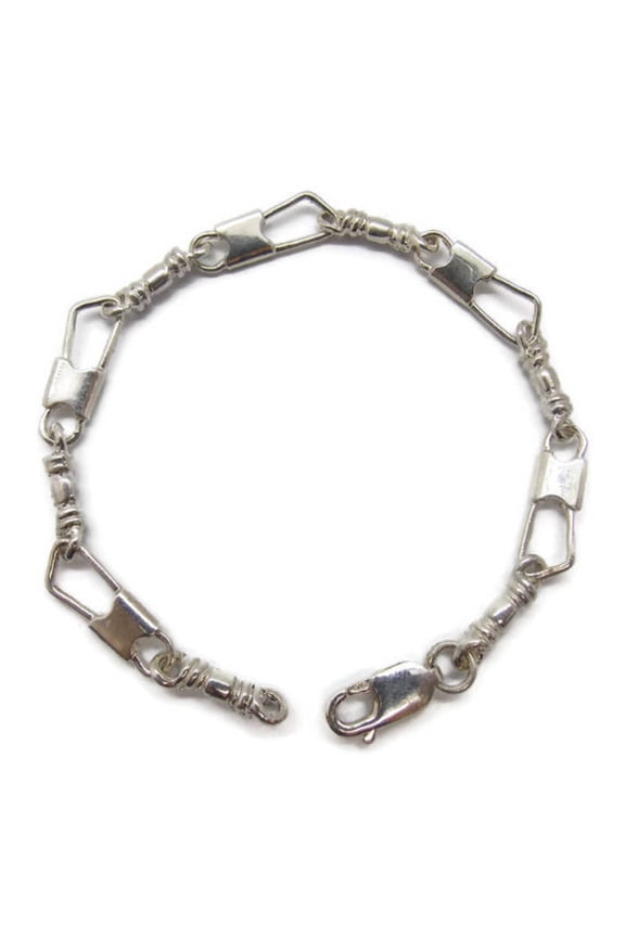 ACTS Bracelet Fisher Of Men Sterling Silver LARGE LINK, Original Design!!