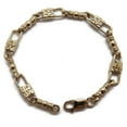thumbnail image 1 of ACTS Bracelet Fishers Of Men 14K Gold MEDIUM LINK, Fish and Cross Design!!, 1 of 3