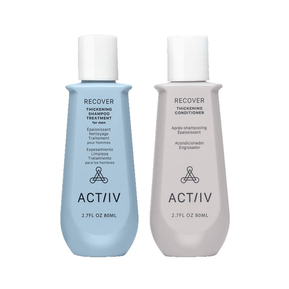 ACTiiV Hair Science RECOVER MEN 2.7 OZ. TRAVEL SIZE DUO 2.7oz