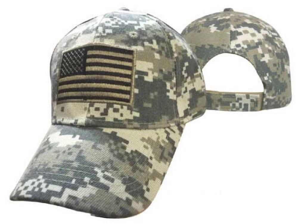 ACU Camo USA US American Flag Patch Military Army Tactical Operator Cap ...