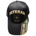 thumbnail image 1 of ACU Official Licensed US Army VETERAN BLACK cap American Flag hat Military, 1 of 5