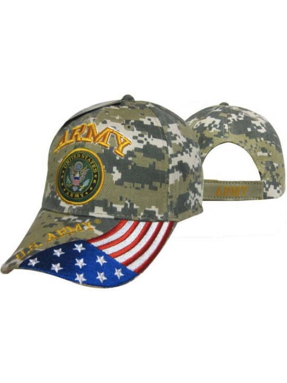 ACU Official Licensed US Army cap American Flag hat Baseball Military Veteran