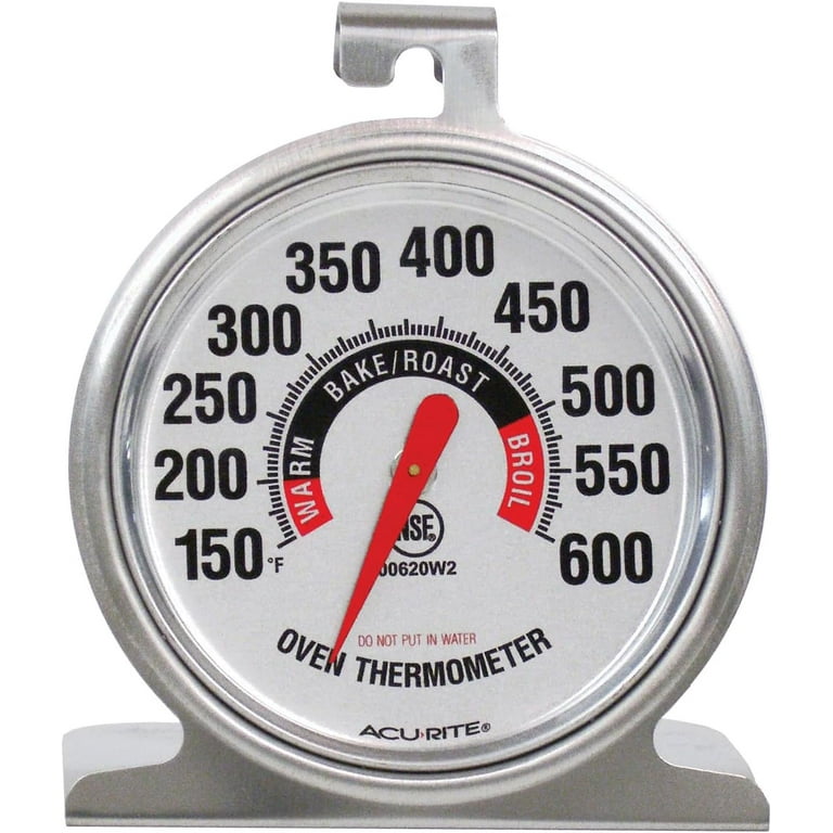 Essential Wall Thermometer - Silver 12 in.