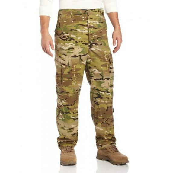 ACU Trousers, Multicam, 50/50 NYCO Ripstop, Medium, Regular