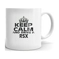thumbnail image 1 of ACURA RSX Keep Calm and Drive Coffee Tea Ceramic Mug Office Work Cup Gift 15 oz, 1 of 3