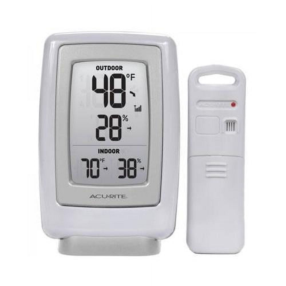 AcuRite Digital Window Thermometer — White, Model# 00315A2