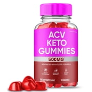 ACV Keto Gummies Maximum Strength Formula for Weight Management with ACV Apple Cider Vinegar Gummy Bears 1 Pack