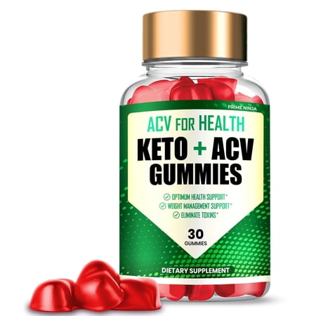 ACV for Health Keto Gummies, ACV For Health Keto Max Strength, with Apple Cider Vinegar (1 Pack)