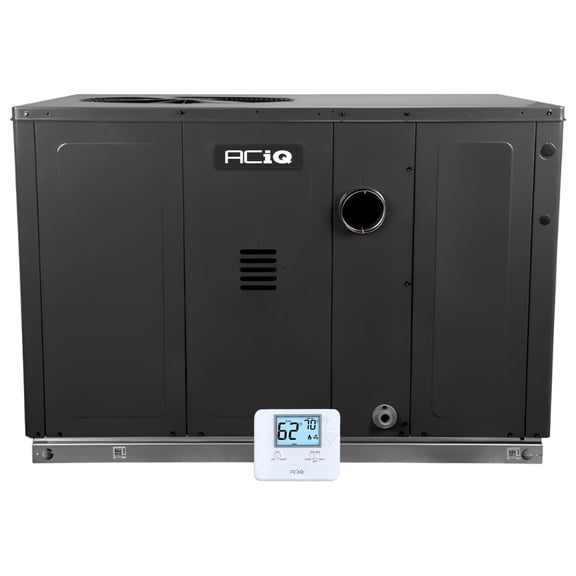 ACiQ 2 Ton 13.4 SEER2 60,000 BTU Gas Package Unit with Thermostat - R32 Downflow/Horizontal | 81% AFUE Liquid Propane AC/Heating System