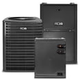 thumbnail image 1 of ACiQ 2 Ton 13.4 SEER2 92% 40000 BTU Propane Gas Furnace & Air Conditioner System - R32, Single Stage, Upflow | Central Split, Evaporator Cased Coil, AC/Heating Unit, 1 of 9