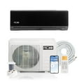thumbnail image 1 of ACiQ 21 SEER2 Essentials 9000 BTU Single Zone Mini Split Heat Pump System with 16ft Line Set - R32 | Black Air Handler (208/230v), 1 of 8