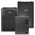 thumbnail image 1 of ACiQ 5 Ton 14 SEER2 92% 100000 BTU Natural Gas Furnace & Air Conditioner System - R32, Single Stage, Upflow | Central Split, Evaporator Cased Coil, AC/Heating Unit, 1 of 9