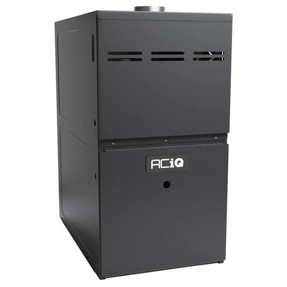 ACiQ 80% 100000 BTU Single Stage Gas Furnace - 21" Width Upflow/Horizontal | R32, 9-Speed, HVAC Low-NOx Heater
