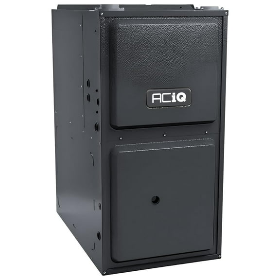 ACiQ 96% 80,000 BTU Single Stage Gas Furnace - 21" Width - Upflow/Horizontal | 1600 CFM HVAC Low NOx Heater
