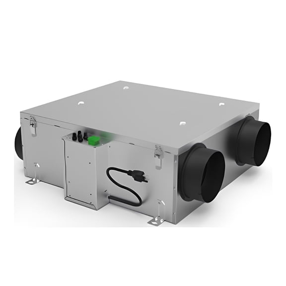 ACiQ Energy Recovery Ventilator ERV 150 CFM, Any Climate | Low & High-Speed Ventilation System