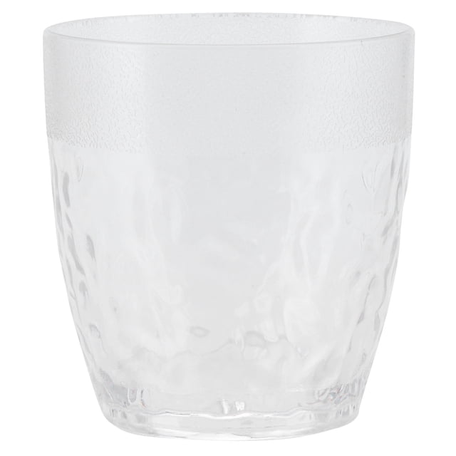 ACrylic 300ml Bar Cup Frosted Beverage Glass,Dishwasher Safe for Events
