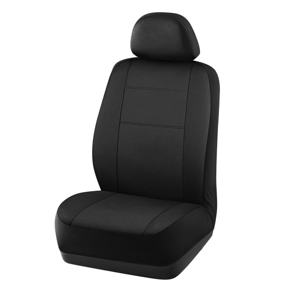 Auto Drive 1Piece Flint Car Seat Cover, Universal Fit, Black