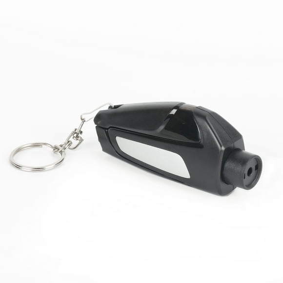 Auto Drive 2-in-1 Keychain Rescue Tool with Seat Belt Cutter and Window Breaker, Black