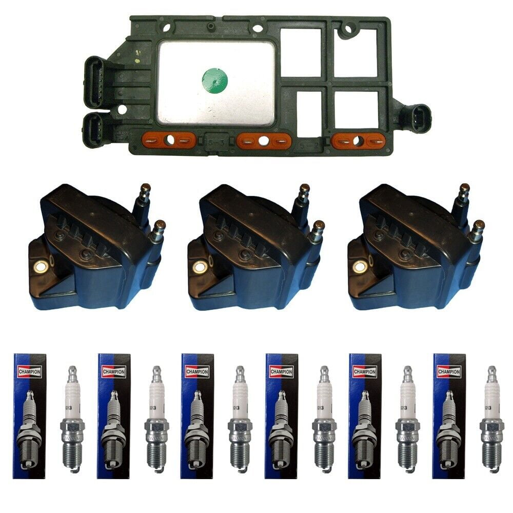 Module Car Spark Plug AD Auto Parts Coil Pack - Herko LX346 Ignition Control Module + 3 AD ...