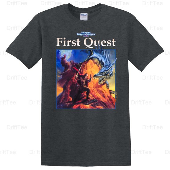 AD&D 2nd Ed Starter Set First Quest Introduction Role-Playing Games Retro T-Shirt Unisex, up to 5XL