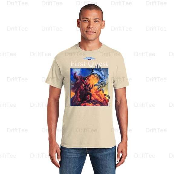 AD&D 2nd Ed Starter Set First Quest Introduction Role-Playing Games Retro T-Shirt Unisex, up to 5XL