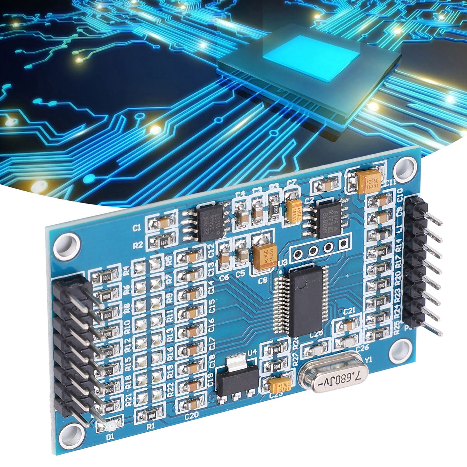 AD Data Acquisition Module, Data Acquisition Board Practical ADC Chip