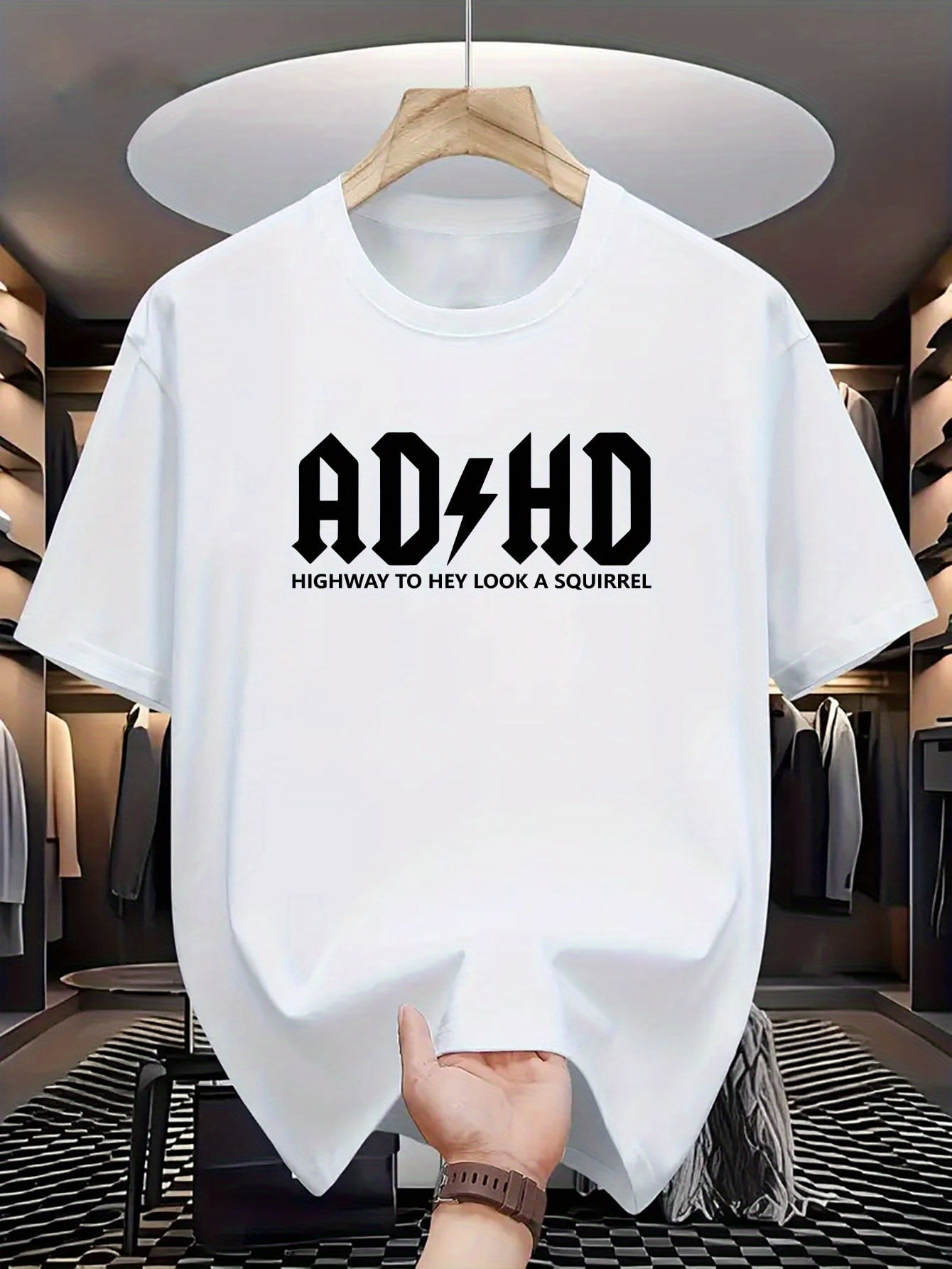 A Print T Shirt Tees Men Casual Short Sleeve - Australia