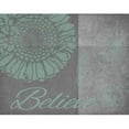 thumbnail image 1 of AD Lines PDXTCRC076FSMALL Floral Believe 6 Poster Print by Tina Carlson, 11 x 14 - Small, 1 of 1