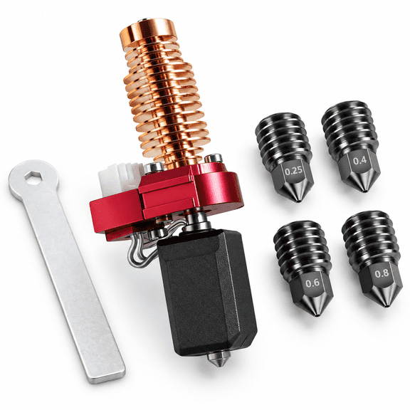 AD5M Hotend Ceramic Print Head Kit for Flashforge Adventurer 5M/5M Pro 3D Printers