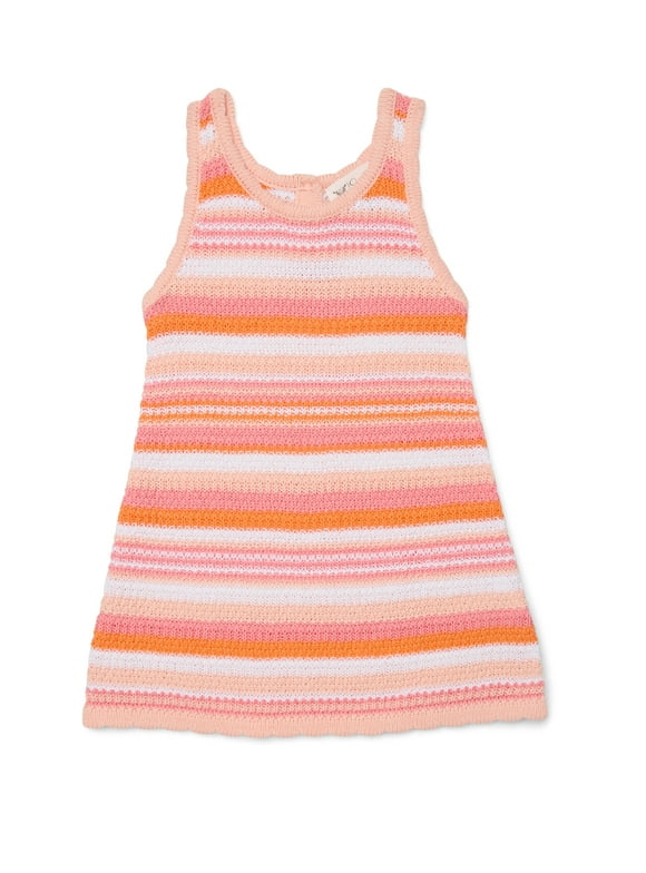 Toddler Girls Coverup Swim Dress, Sizes 12M-5T