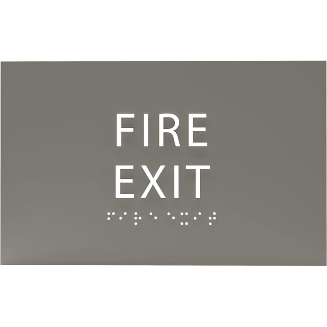 Fire Control Room Ada Sign ADA CENTRAL SIGNS - 6