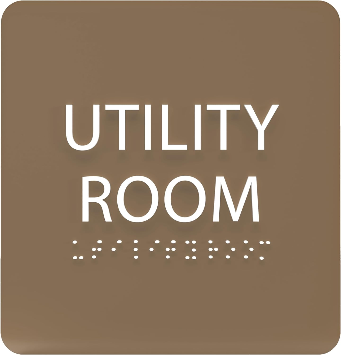 Utility Store Sign ADA CENTRAL SIGNS - 6