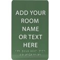 thumbnail image 1 of ADA CENTRAL SIGNS - 6" x 9" Custom ADA Plaque Sign - ADA Compliant Tactile Graphics Grade 2 Braille Text | Personalized Wall Mount Plastic Sign For School, Office, Businesses, Apartment and Restaurant, 1 of 7