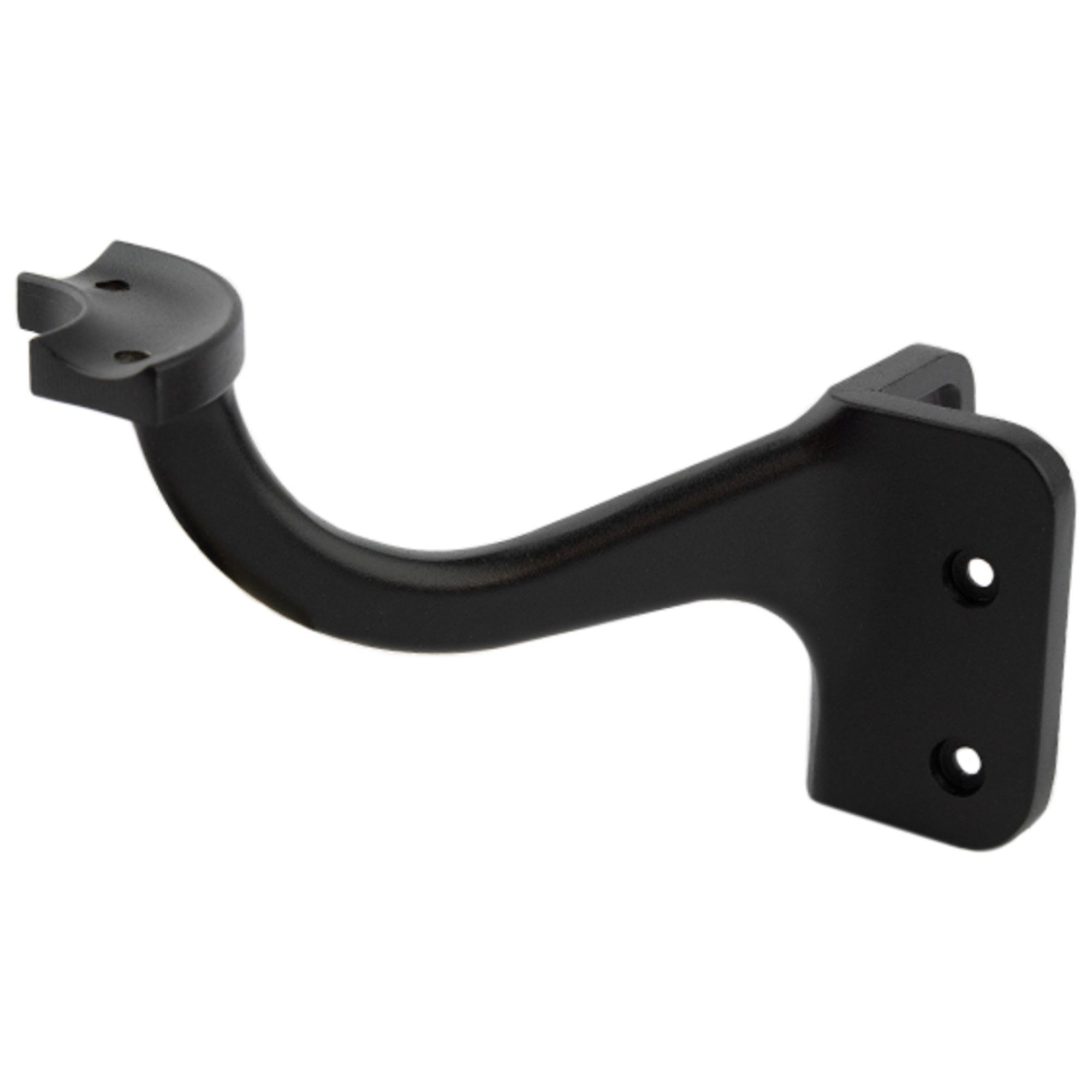 Secondary Handrail Inside Corner Bracket, Textured Black
