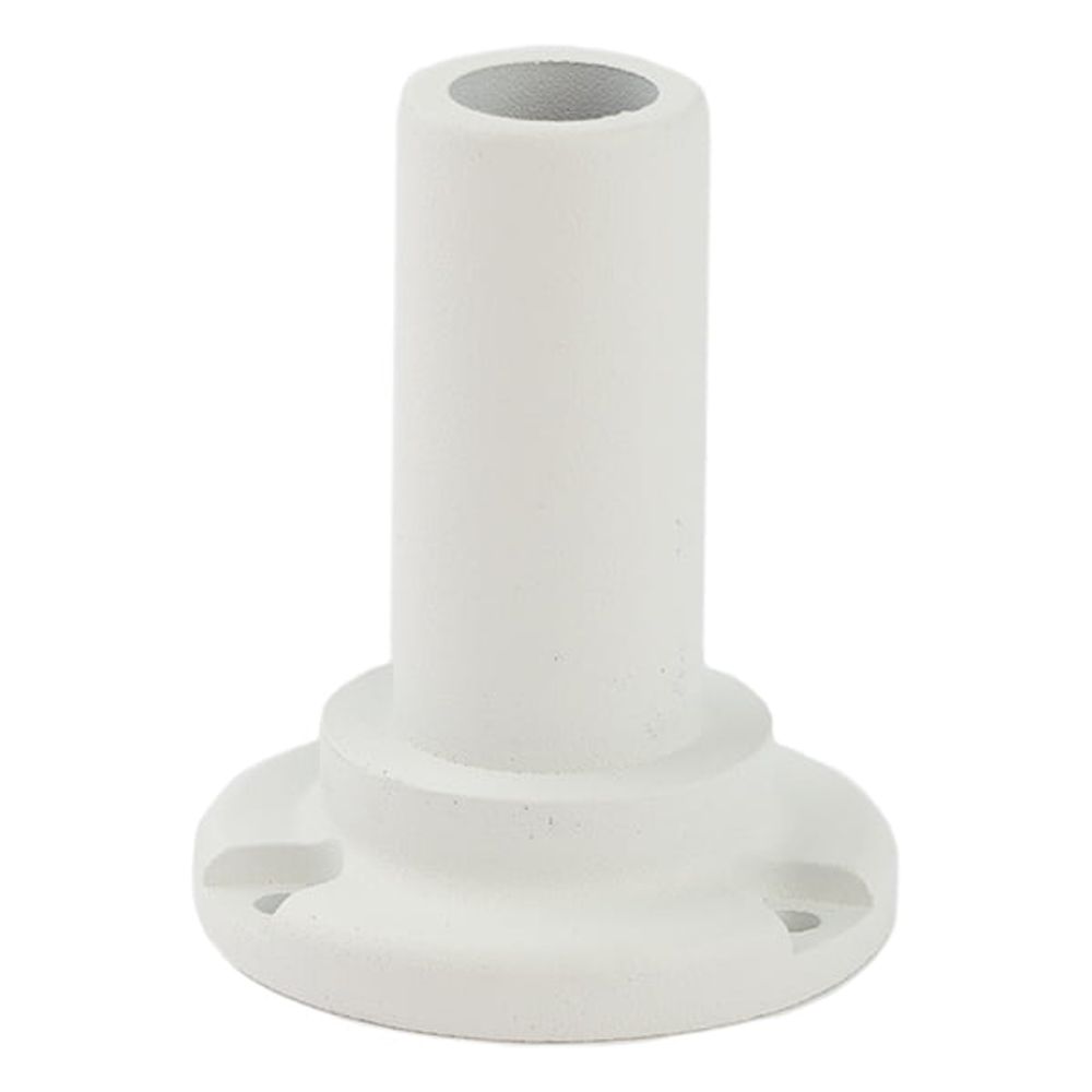 Secondary Handrail Straight Wall Mount, Textured White