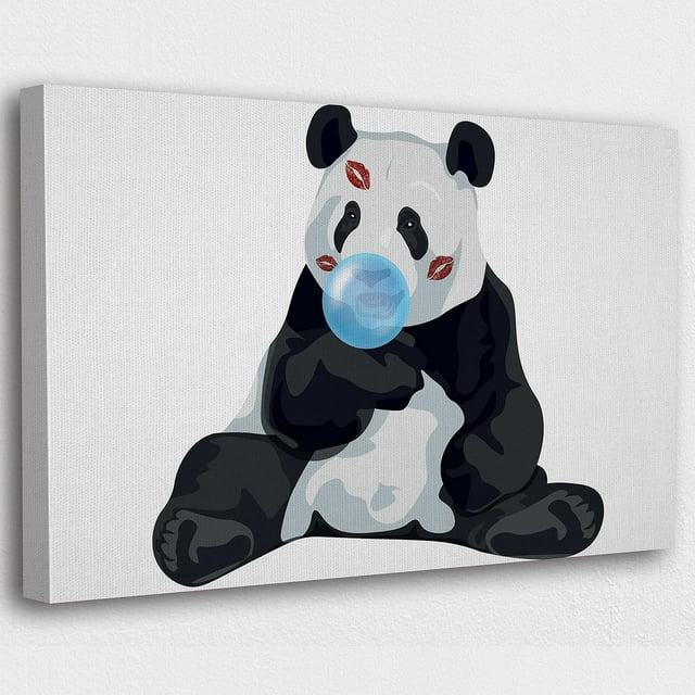 adale-animals-blowing-bubble-gum-wall-art-for-farmhouse-bathroom-decor