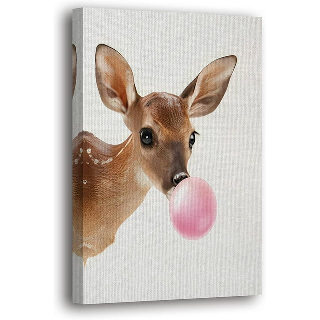 adale-animals-blowing-bubble-gum-wall-art-for-farmhouse-bathroom-decor