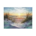thumbnail image 1 of ADALE Canvas Wall Art For Living Room Wall Decor For Bedroom Blue Sea Beach Scenery Wall Paintings Poster Prints Artwork Office Decorations Ocean Seascape Pictures Unframed 8x12 Inch, 1 of 7