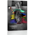 thumbnail image 1 of ADALE Mindset is Everything Motivational Canvas Office Wall Art Inspirational Entrepreneur Quotes Poster Print Artwork Painting Wall Office Framed 24x20 Inch, 1 of 6