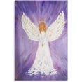 thumbnail image 1 of ASPORIC Posters White Angel Wings Poster Christmas Angel Wall Art Guardian Angel Spirit Gift Decoration Canvas Art Poster And Wall Art Picture Print Unframed 8x10 Inch, 1 of 6
