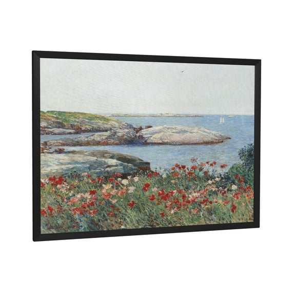 ADALE Vintage Landscape Wall Art - Sheep on the Dunes Wall Pictures Farmhouse Decor Nature Vintage Farm Animal Canvas Paintings Country Pictures Prints for Bedroom Decor Black Framed 24x16 Inch