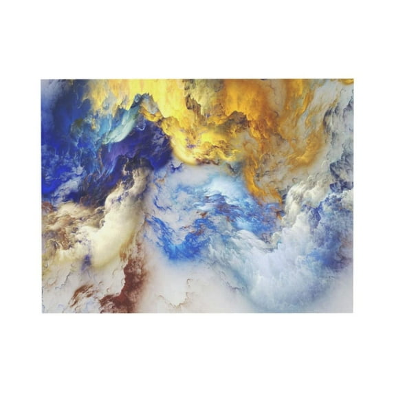 ADALE Wall Art For Living Room Large Wall Decor For Office Bedroom Pictures Abstract Mountain Forest Landscapes Ink Canvas Prints Painting Artwork Unframed 8x12 Inch