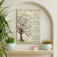 thumbnail image 1 of ADALE What A Wonderful World Song Lyrics Poster Print Wall Art Decor Home Modern Canvas Artwork Painting Oil Decorative Pictures for Bathroom Pics Giclee Canvas Print Framed 20x16 Inch, 1 of 6