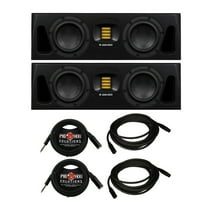 ADAM Audio A44H Powered Two-Way Midfield Studio Monitor (2-Pack) Bundle