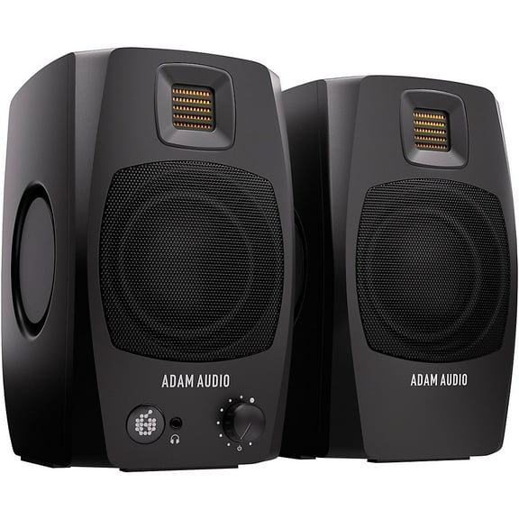 Adam Audio D3V Desktop Monitors, Black