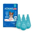 thumbnail image 1 of ADAMS Plus Flea & Tick Prevention Spot On for Dogs, Toy/Small Dog, Kills Fleas, Flea Eggs, Flea Larvae and Brown Dog and Deer Ticks, Kills and Repels Mosquitoes For 30 Days, 3-Month Supply, 3 Pack, 1 of 12