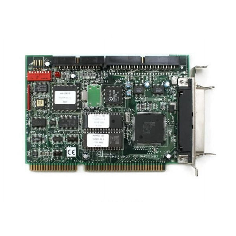 ADAPTEC AHA-1542CF/1540CF ISA SCSI CONTROLLER CARD, FCC ID: FGT1542CF,  545107-00 REV C