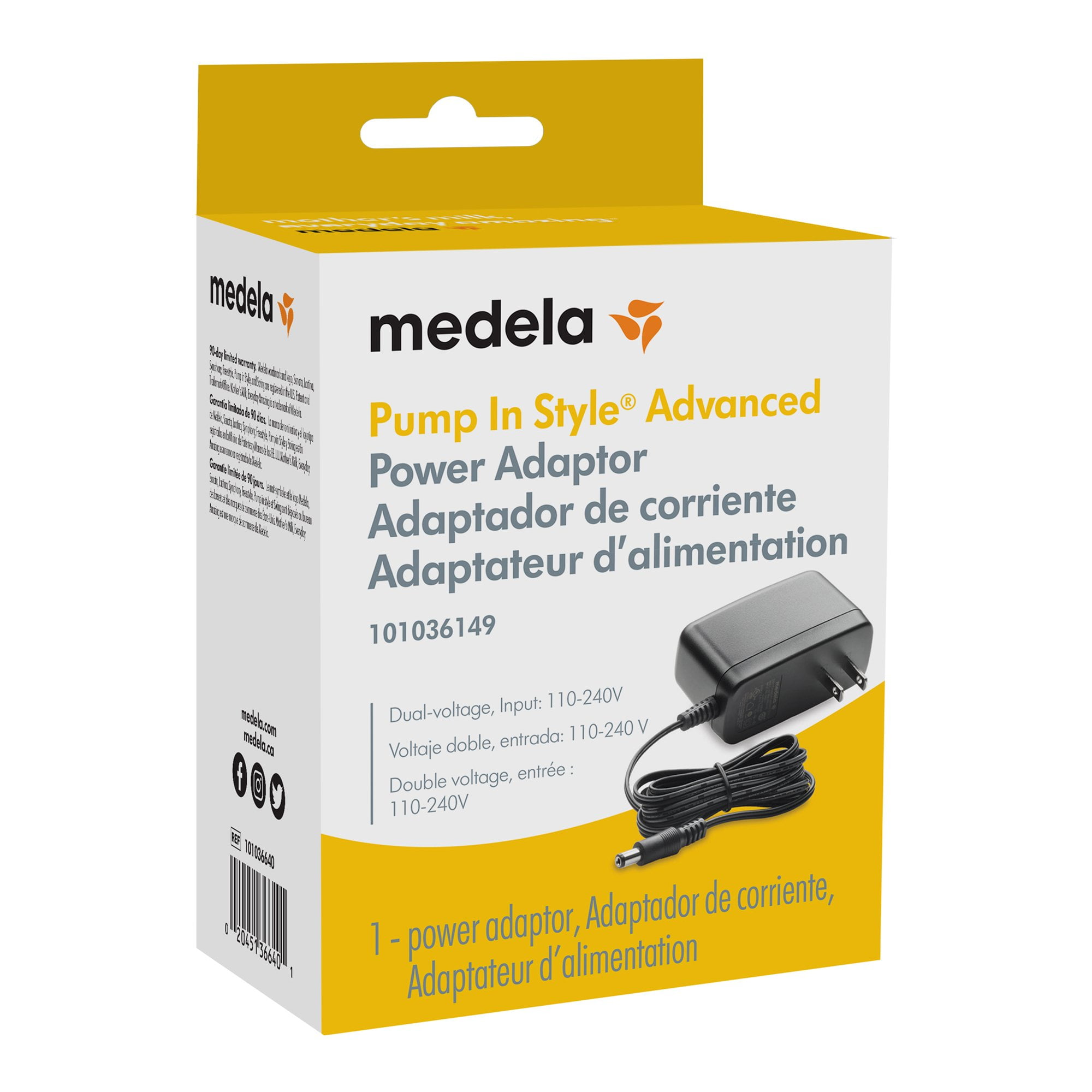 ADAPTER, BREAST PUMP ADVANCED STYLE (4/CS)