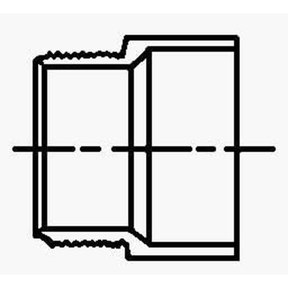 ADAPTR SEWER 4"X3" DWV