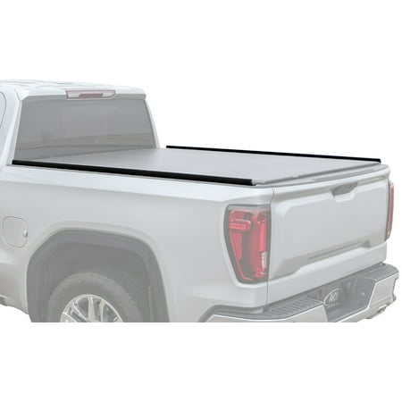 ADARAC 2017-2024 Fits Ford F-250 F-350 6' 8" Box Black Aluminum Utility Rails Truck Bed Racks F0010042